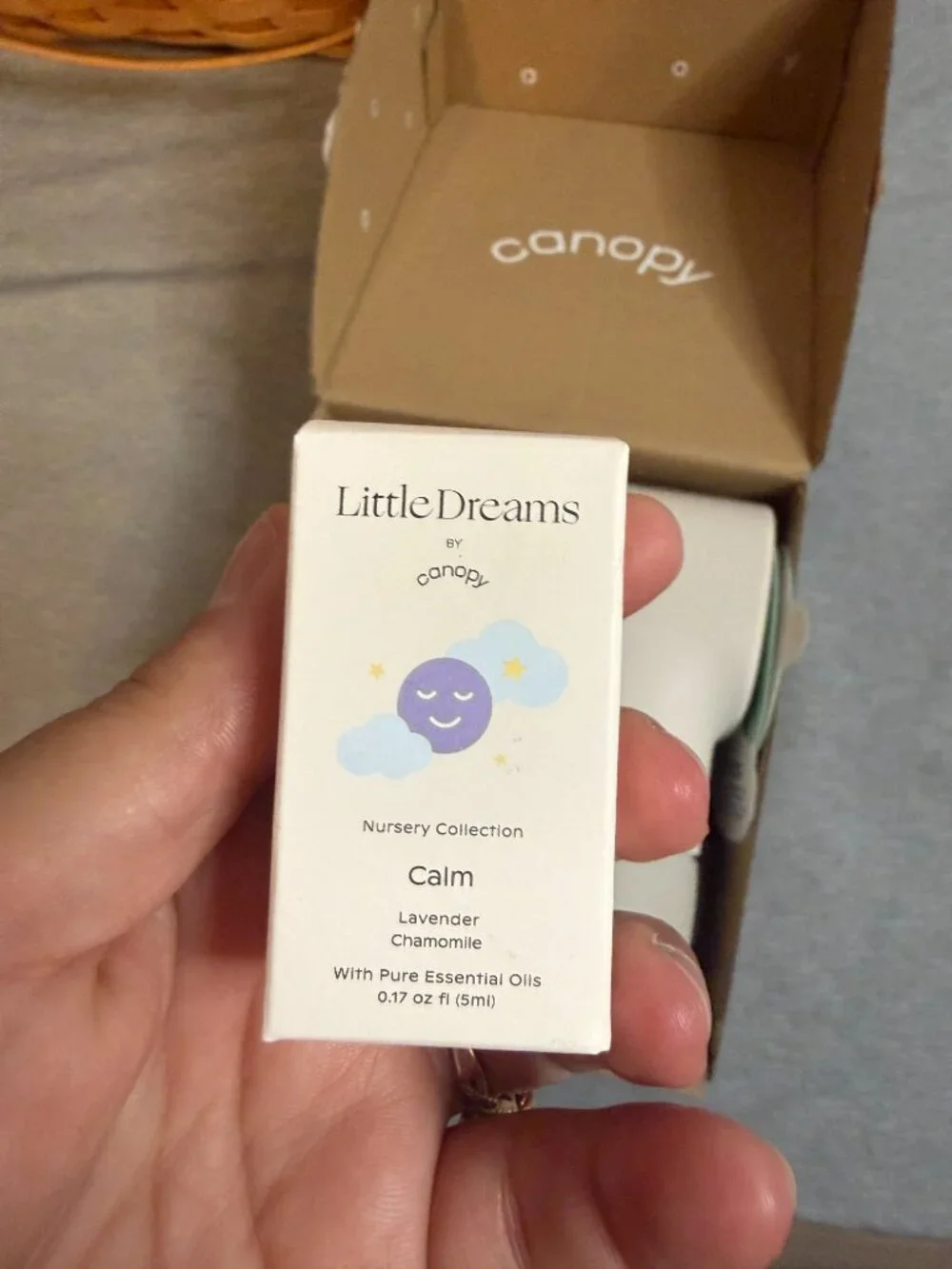 Canopy 2-in-1 Bath Tub Filter White New Open Box w/ Calm Essential Oil